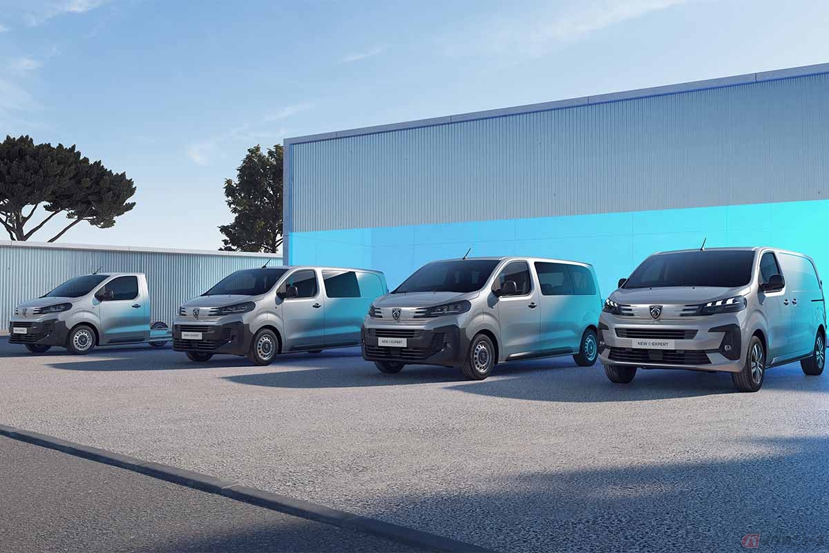 プジョーが公開した新型「E-EXPERT」