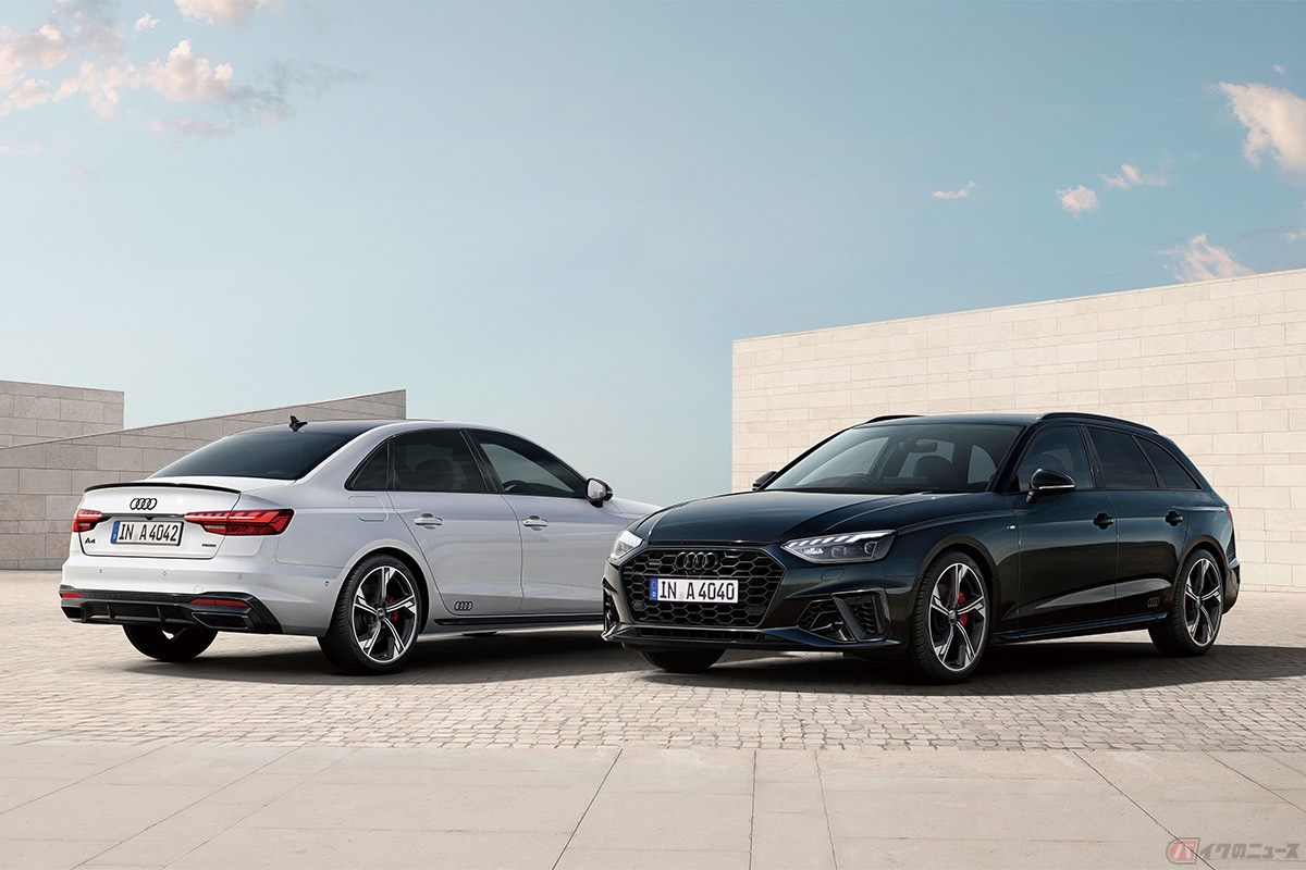 アウディが限定販売を開始した限定車「A4S line competition plus 」 「A4 Avant S line competition plus」