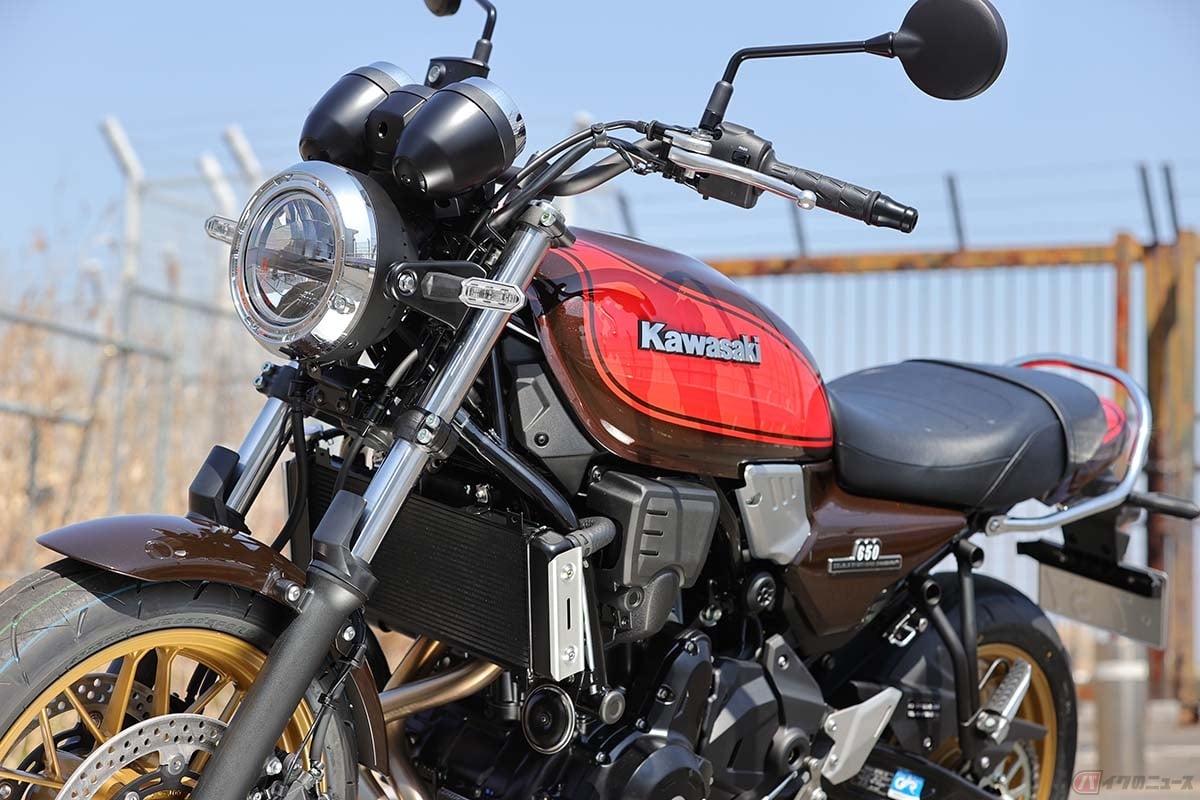 バイクのタンク形状は様々な種類がある