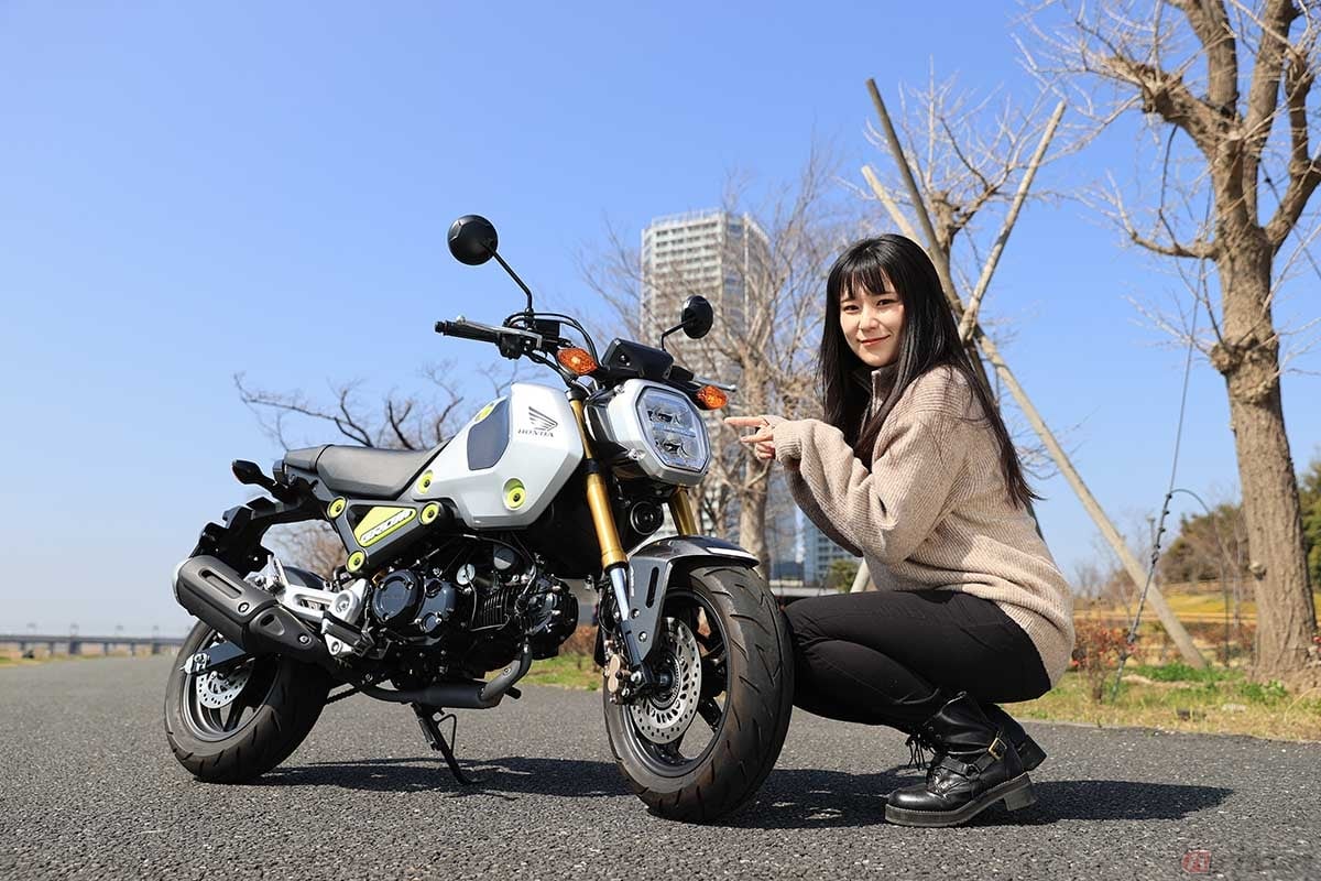 満タンからの航続距離411kmを実現したホンダ「グロム」