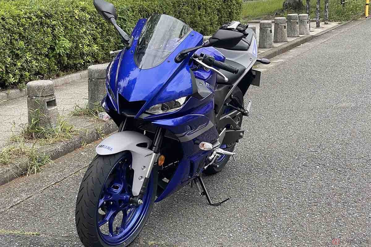 クリステル・チアリさんのお気に入りポイントはMotoGPで走っているヤマハ「YZR-M1」みたいなボディー