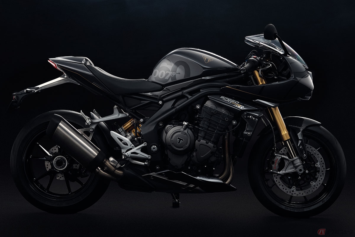 トライアンフ特別仕様車「Speed Triple 1200 RR Bond Edition」