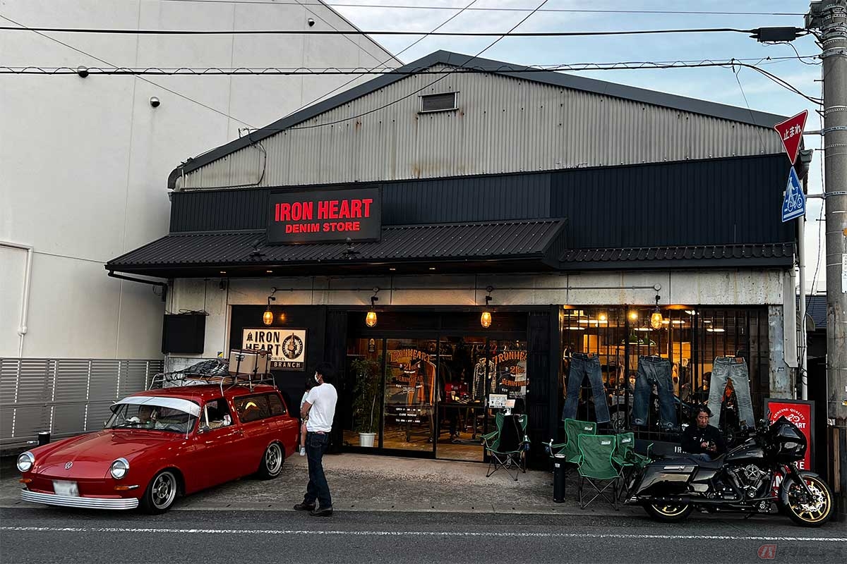 21オンスデニムが大人気の「IRON HEART(アイアンハート)」。2022年で7周年を迎えた「アイアンハート児島店」へやってきた