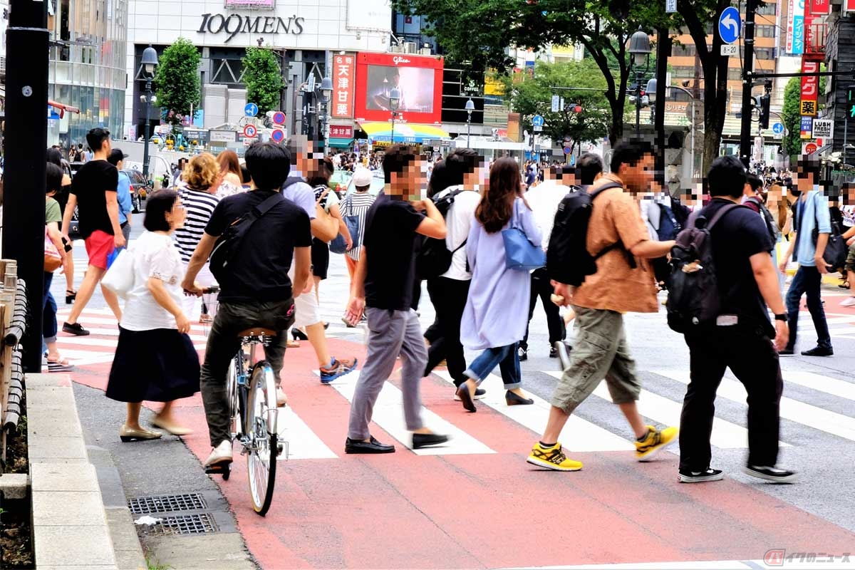 自転車もクルマやバイクと同様に、信号を守らなければならない