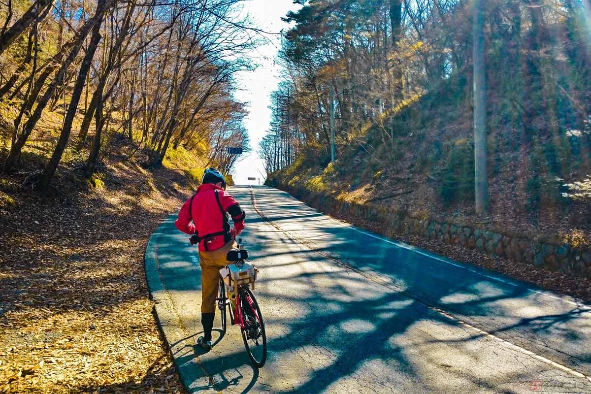 季節を感じ、冷たい空気を切り裂くように走るのも自転車の醍醐味のひとつ