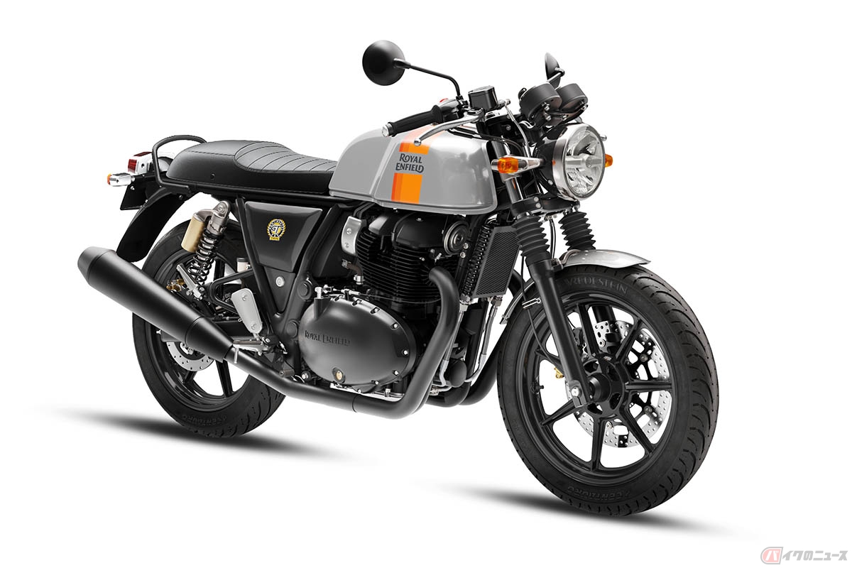 ロイヤルエンフィールド「コンチネンタルGT 650 DARK」Apex Grey