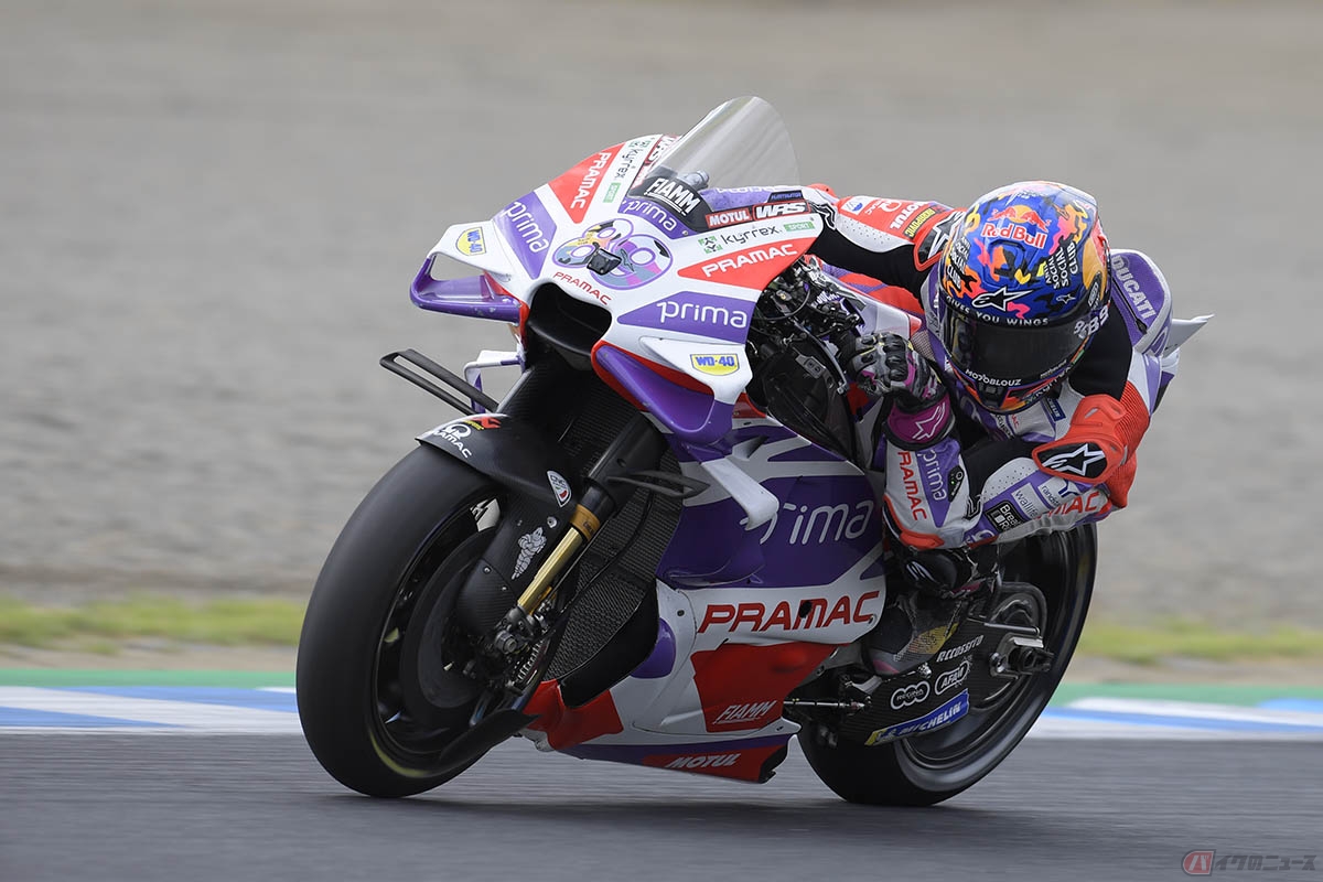 MotoGP第14戦日本GPを制したホルヘ・マルティン選手（プリマ・プラマック・レーシング）