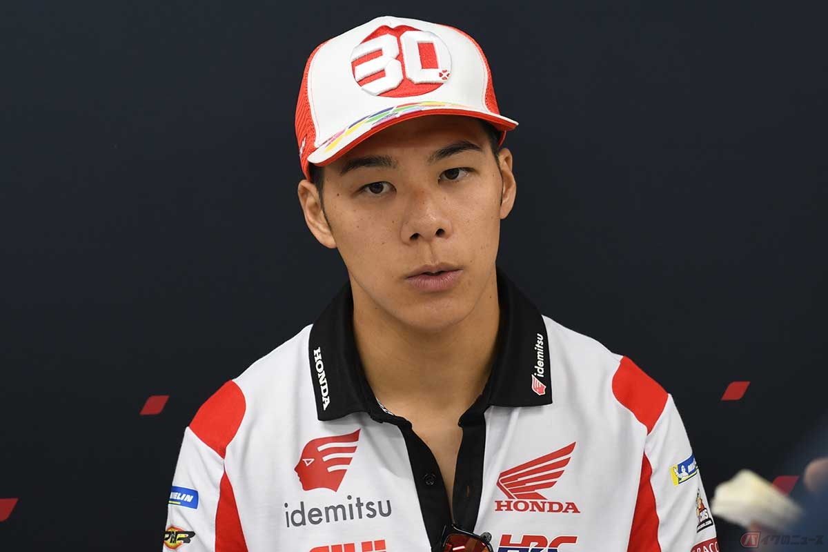 苦しい週末を終え、レースを振り返る中上選手。母国グランプリという環境を味方につけて、11位という結果に