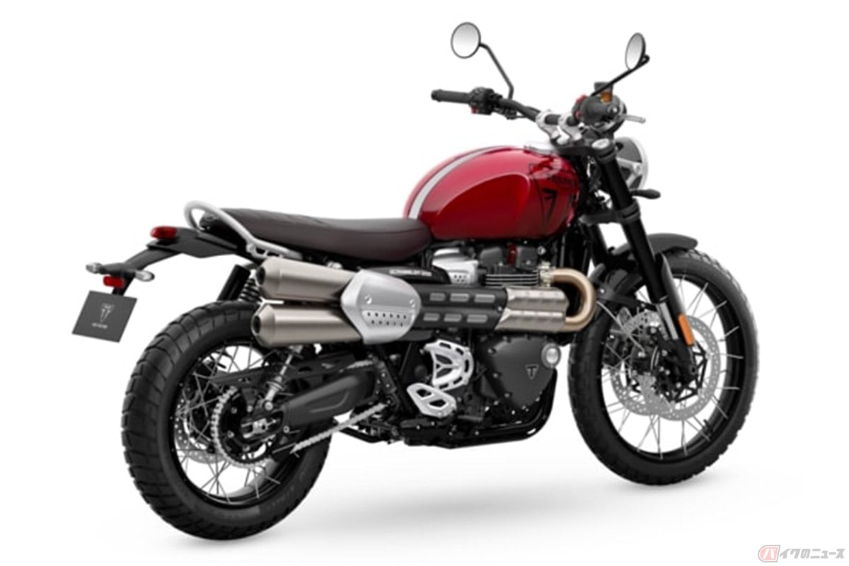 トライアンフ「スクランブラー1200 X」