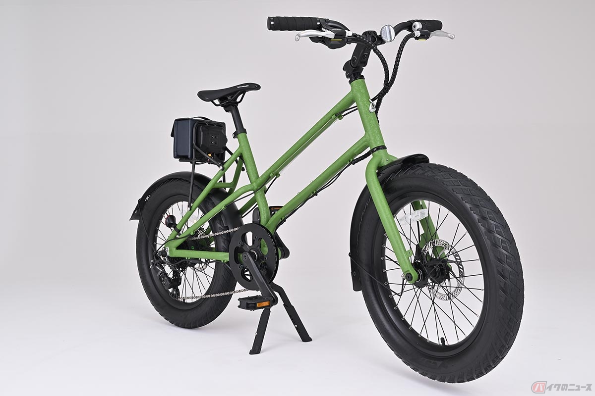 4年ぶりとなるデイトナの新型電動アシスト自転車「DE04」