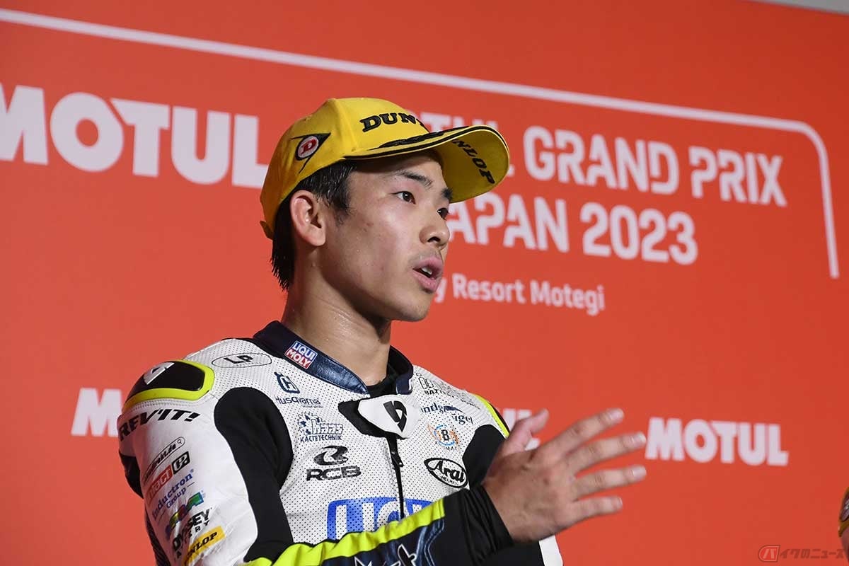 2024年シーズンより、新たなチームでMoto2クラスへのステップアップが発表された佐々木選手