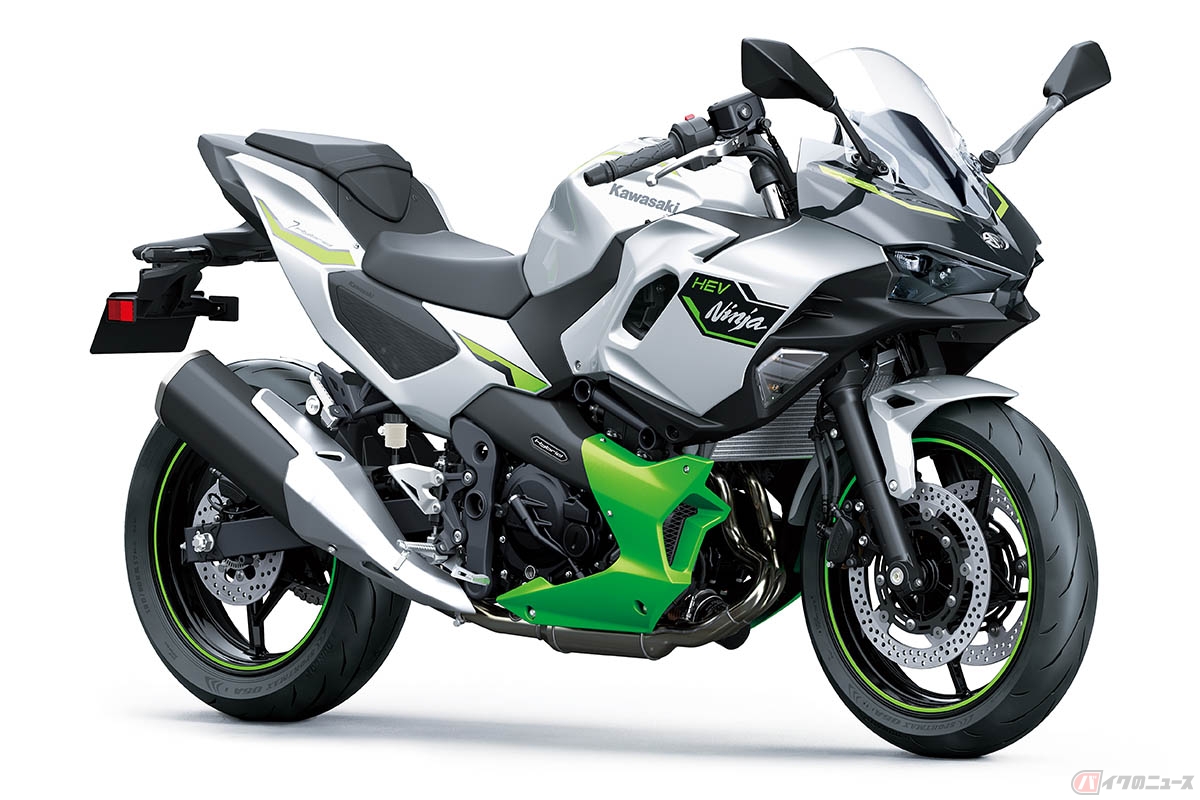 ジャパンモビリティショーで日本初披露される「Ninja 7 Hybrid」