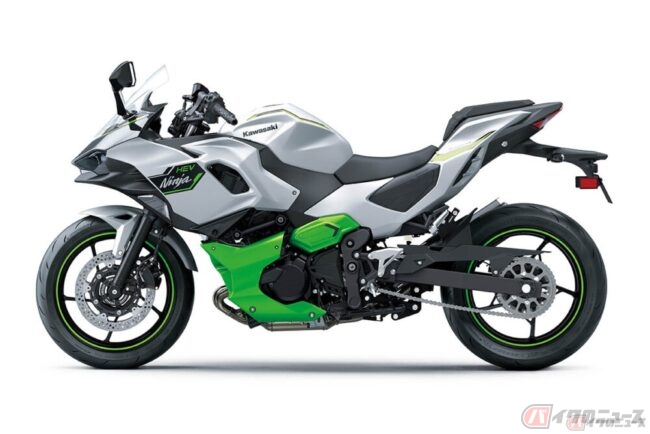 カワサキが世界初公開5機種と「Ninja 7 Hybrid」「Ninja e-1」を