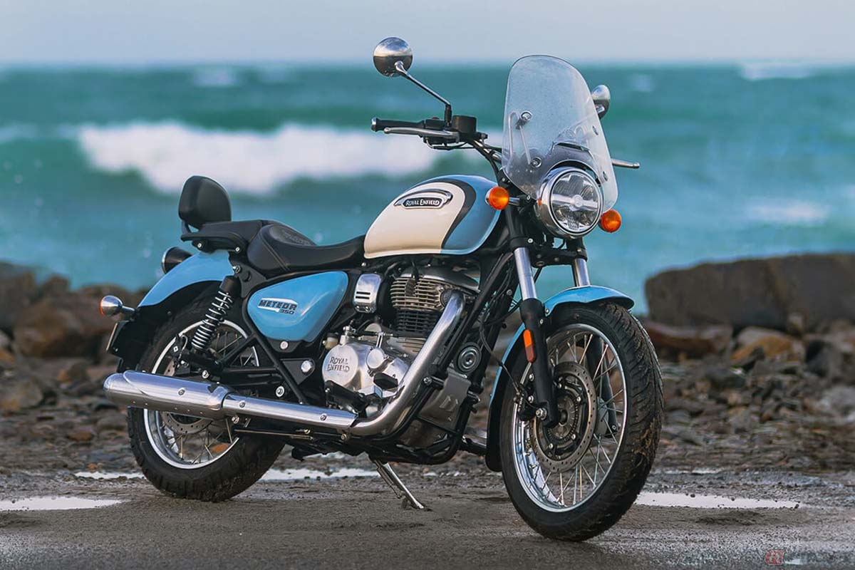 ロイヤルエンフィールド「メテオ350」Aurora