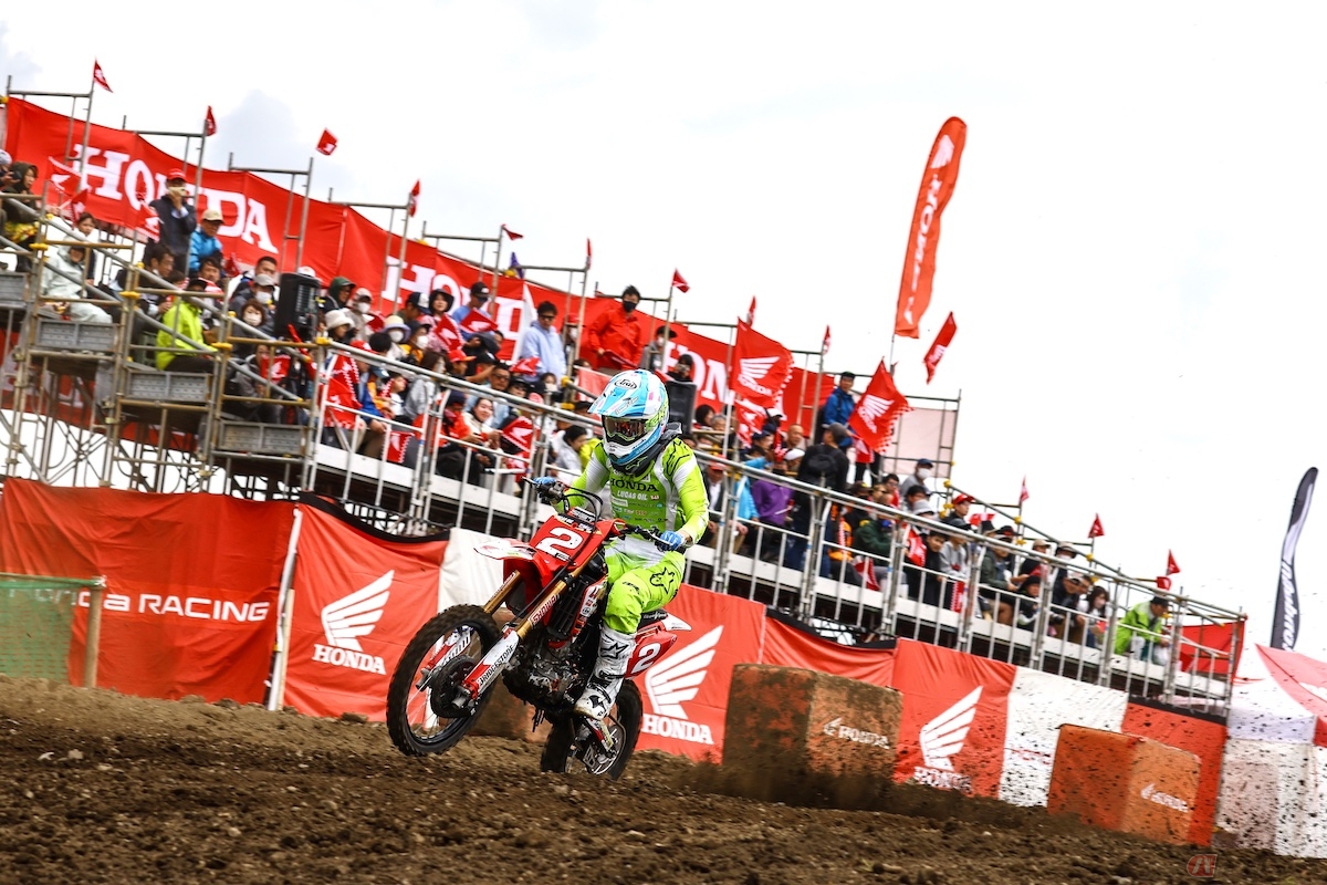 全日本モトクロス選手権シリーズ2023 第8戦Honda応援席イメージ