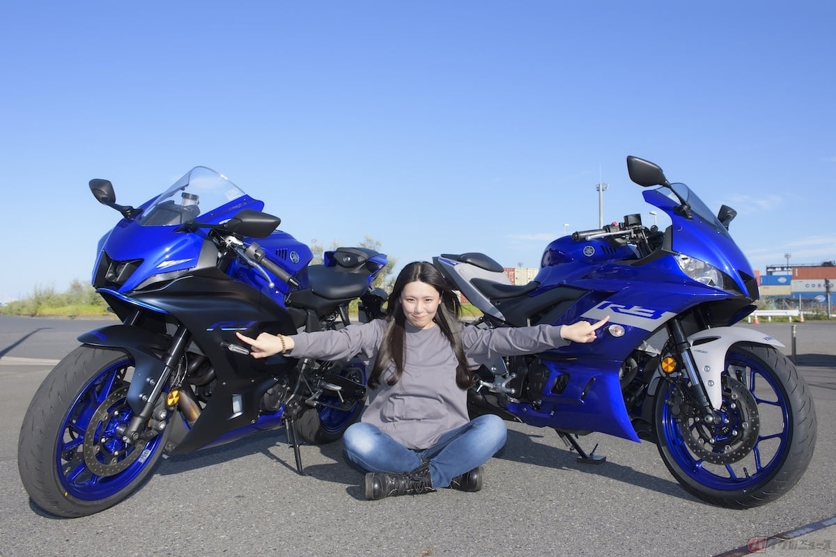 ヤマハの『YZF-R7』と『YZF-R3』を比較試乗するよ