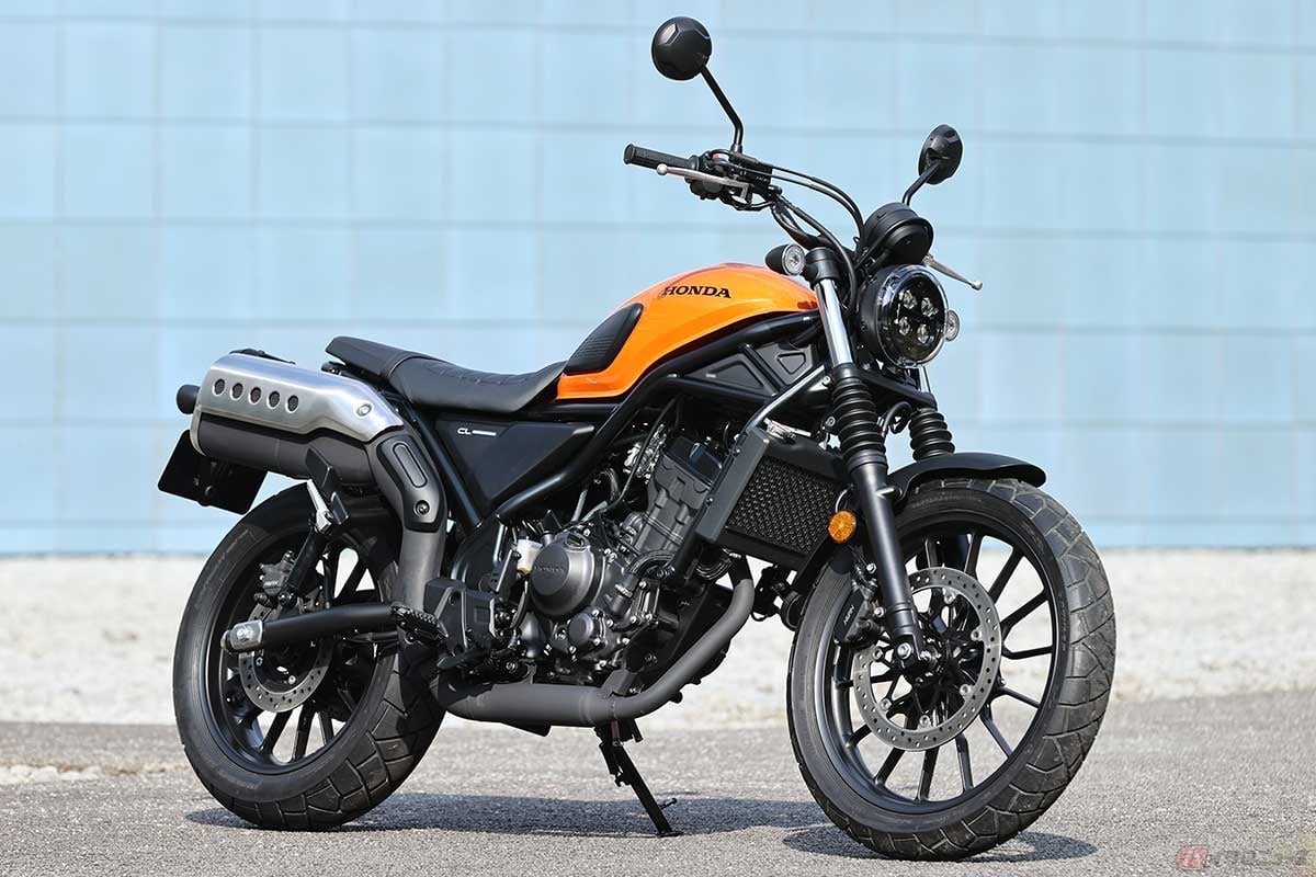ホンダ「CL250」の最小回転半径は2.6m