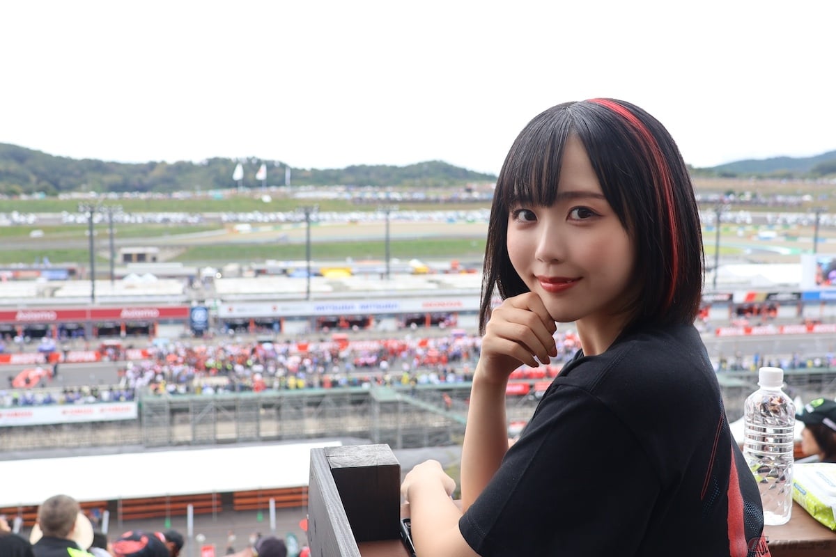 土曜日には、MotoGPクラスのスプリントレースを観戦!