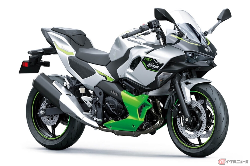 カワサキのハイブリッドバイク「Ninja 7 Hybrid」