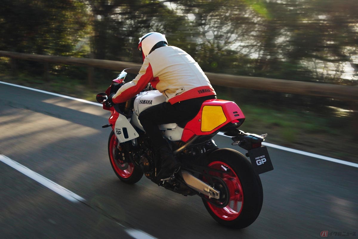 ヤマハの新型モデル「XSR900GP」