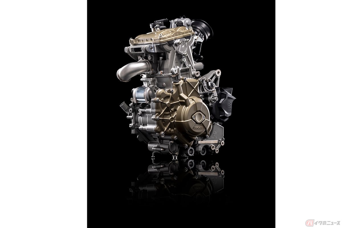 ドゥカティの新型単気筒エンジン「スーパークアドロモノ」