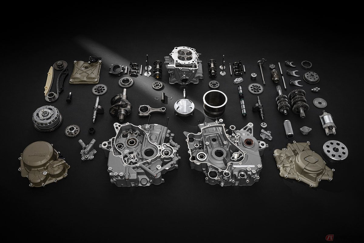 ドゥカティの新型単気筒エンジン「スーパークアドロモノ」
