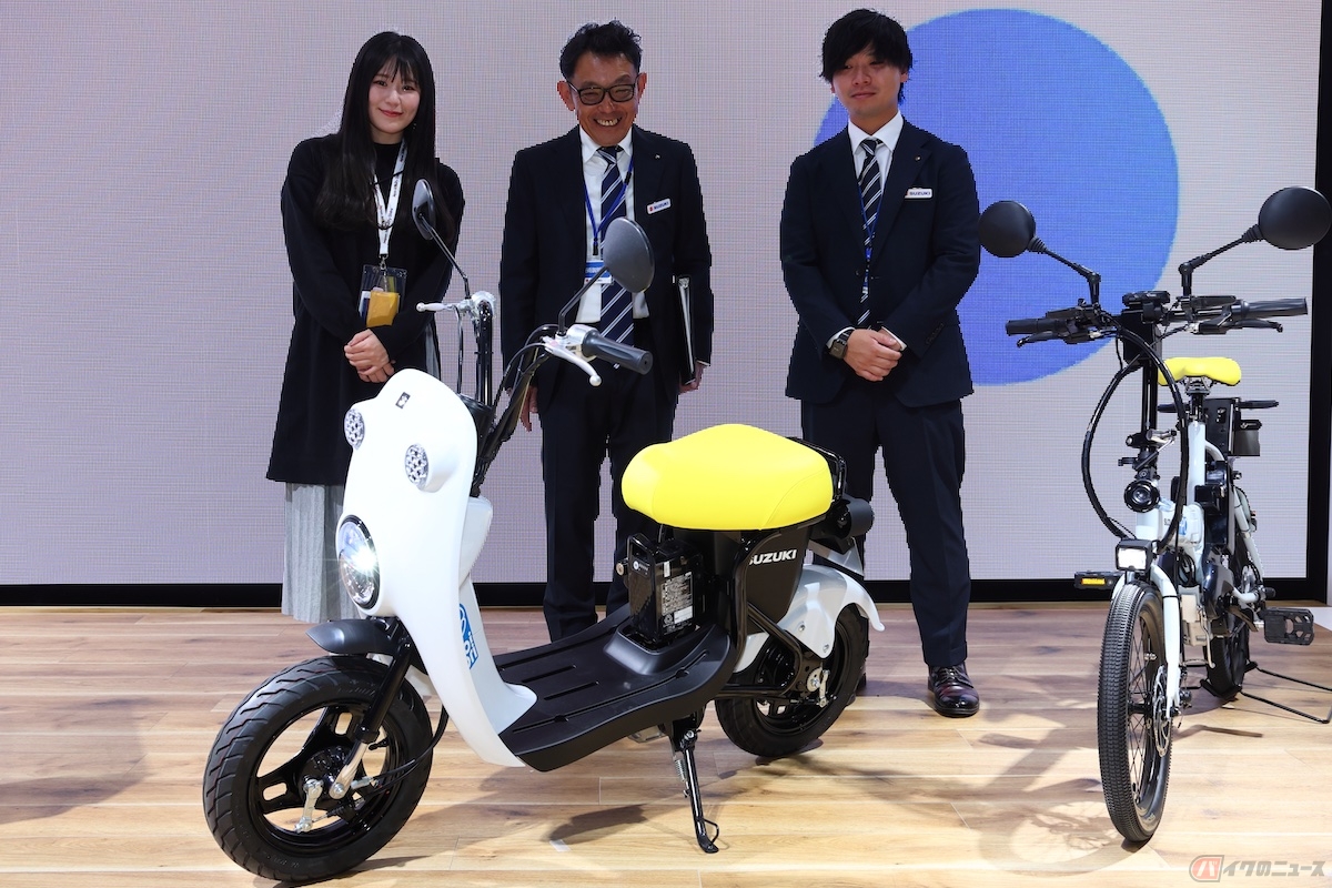 『e-choinori(イーチョイノリ)』を開発した技術企画グループの津島寿夫さん(写真中央)