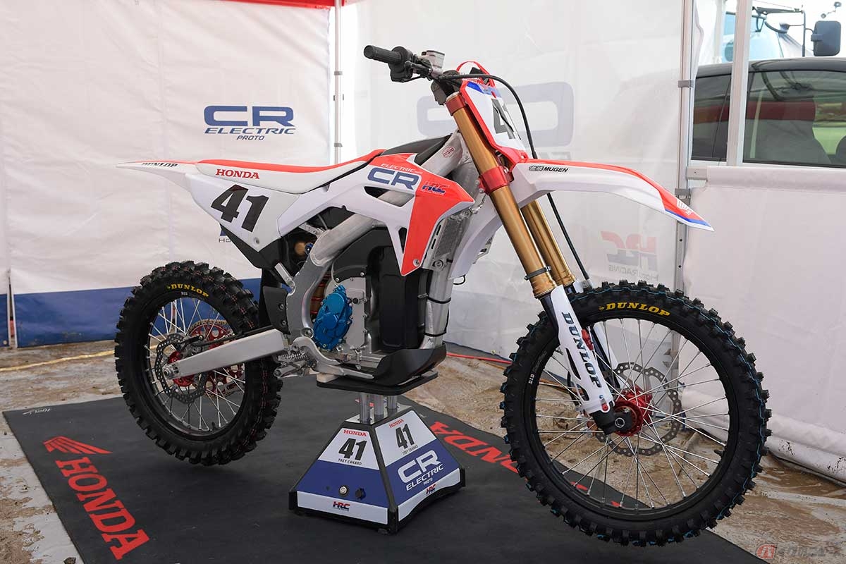 実践デビューを果たしたホンダの電動モトクロッサー「CR ELECTRIC PRORO」