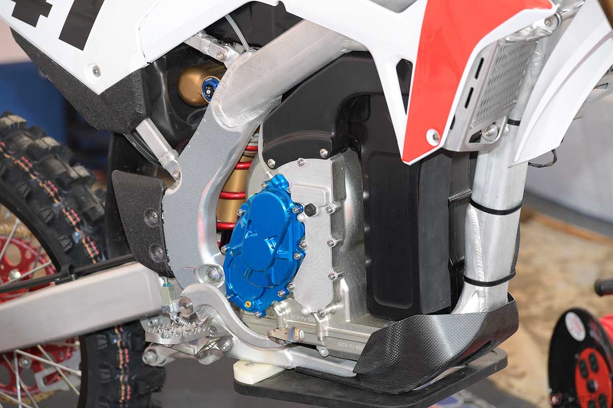 ホンダ「CR ELECTRIC PRORO」のモーター部分