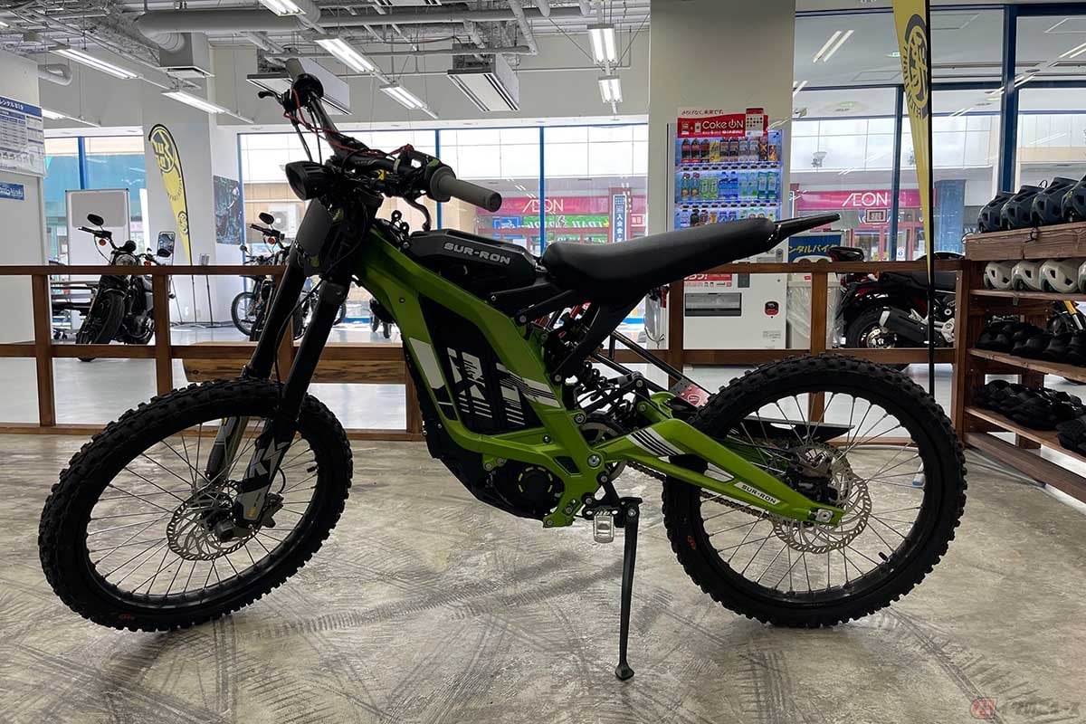 e-Trail Parkで乗ることができるSURRONのLight Bee X