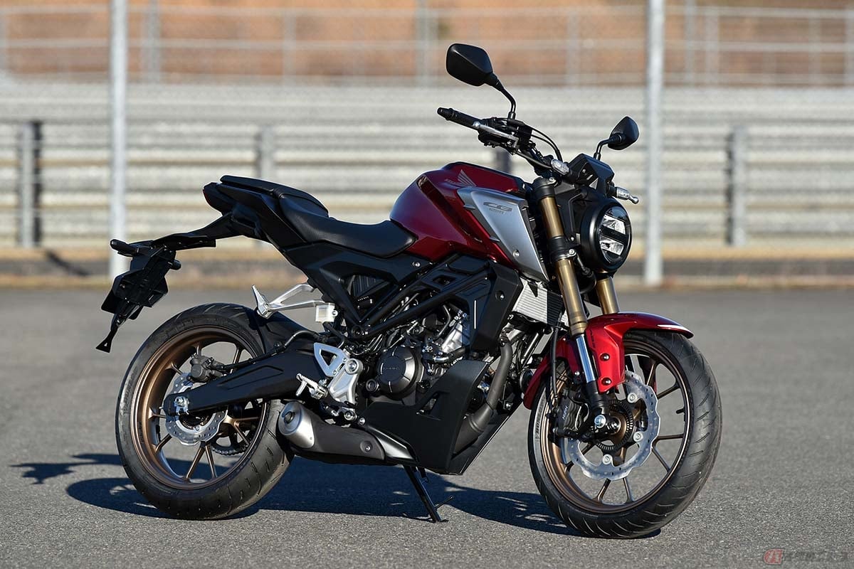 満タンからの航続距離468kmを実現したホンダ「CB125R」