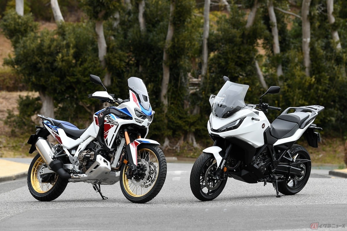 「CRF1100L アフリカツイン」のエンジンと、「NT1100」のフレームと足まわりをベースに、ワインディングでの走りを楽しめるようモディファイされたHAWK11
