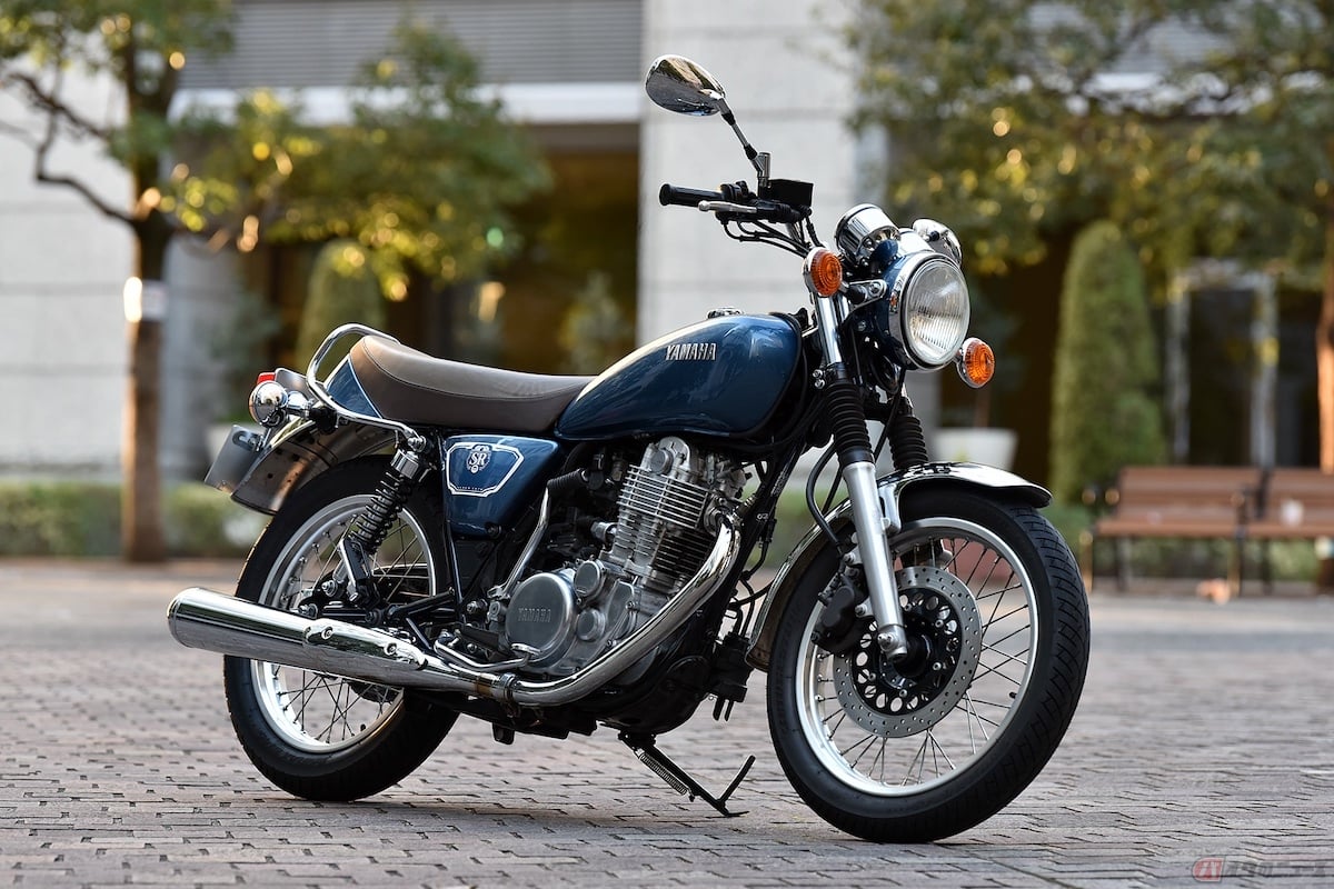 排ガス規制によって生産を終了したヤマハ「SR400」
