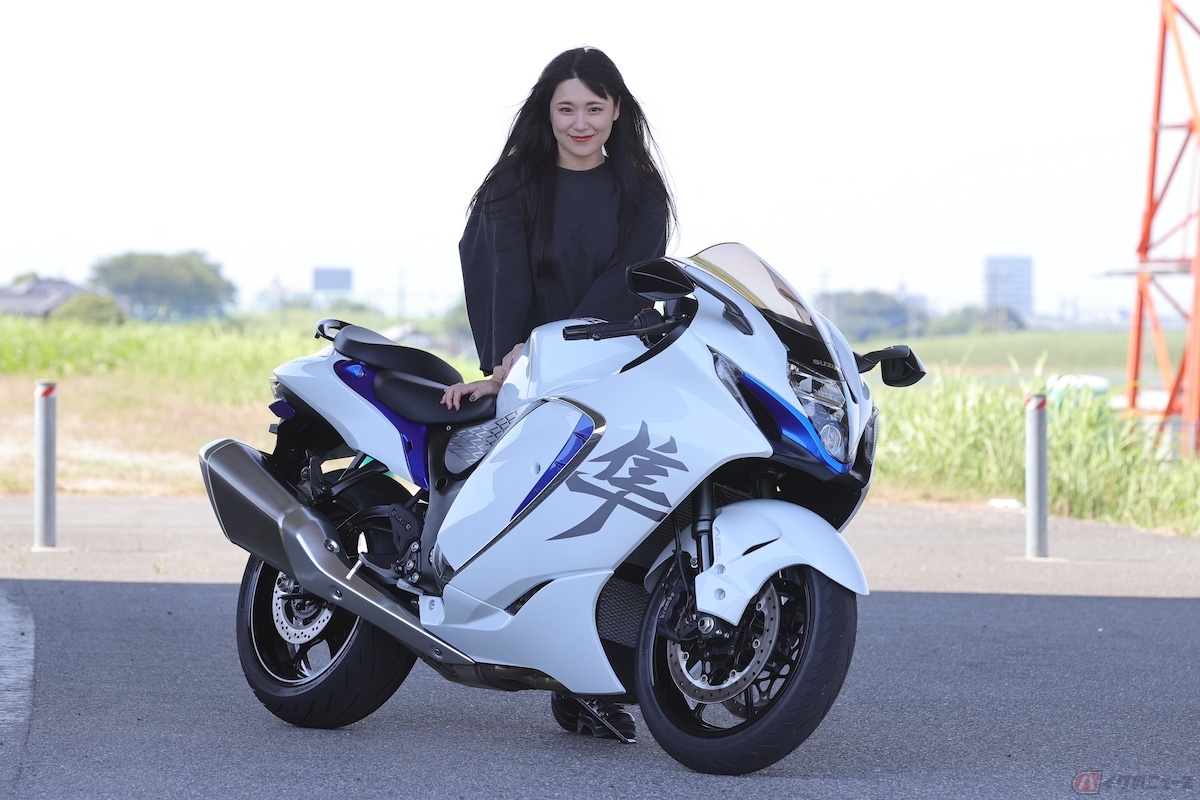 スズキのフラッグシップモデル『Hayabusa』をお届け!念願の大型車…