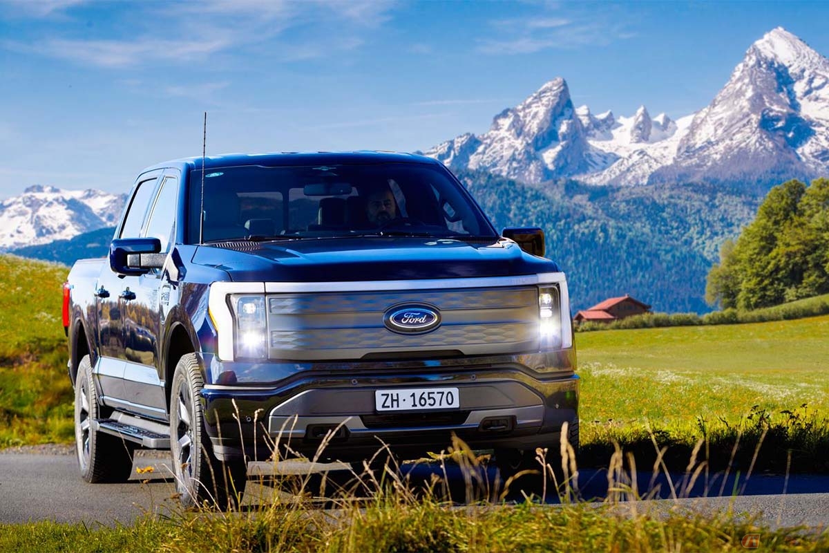 スイス市場への導入が発表されたフォード「F-150ライトニング」