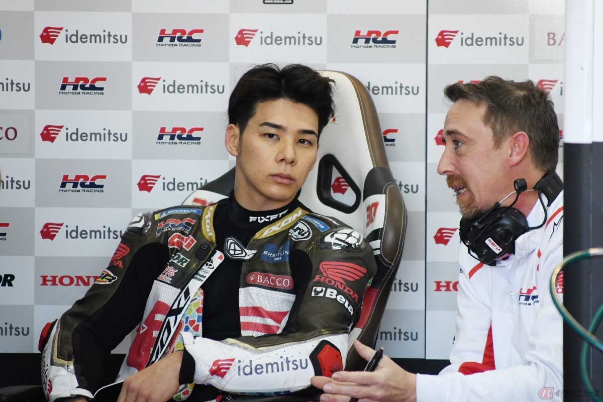 バレンシアGPの2日後には、2023年シーズンに向けた公式テストが行なわれ、中上選手は64周を走った