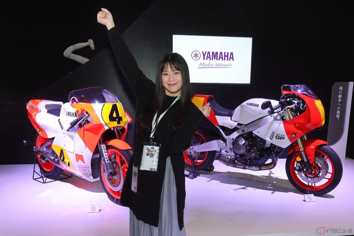 バイクのヤマハと、音楽のヤマハがジャパンモビリティショー2023に共同出展していた