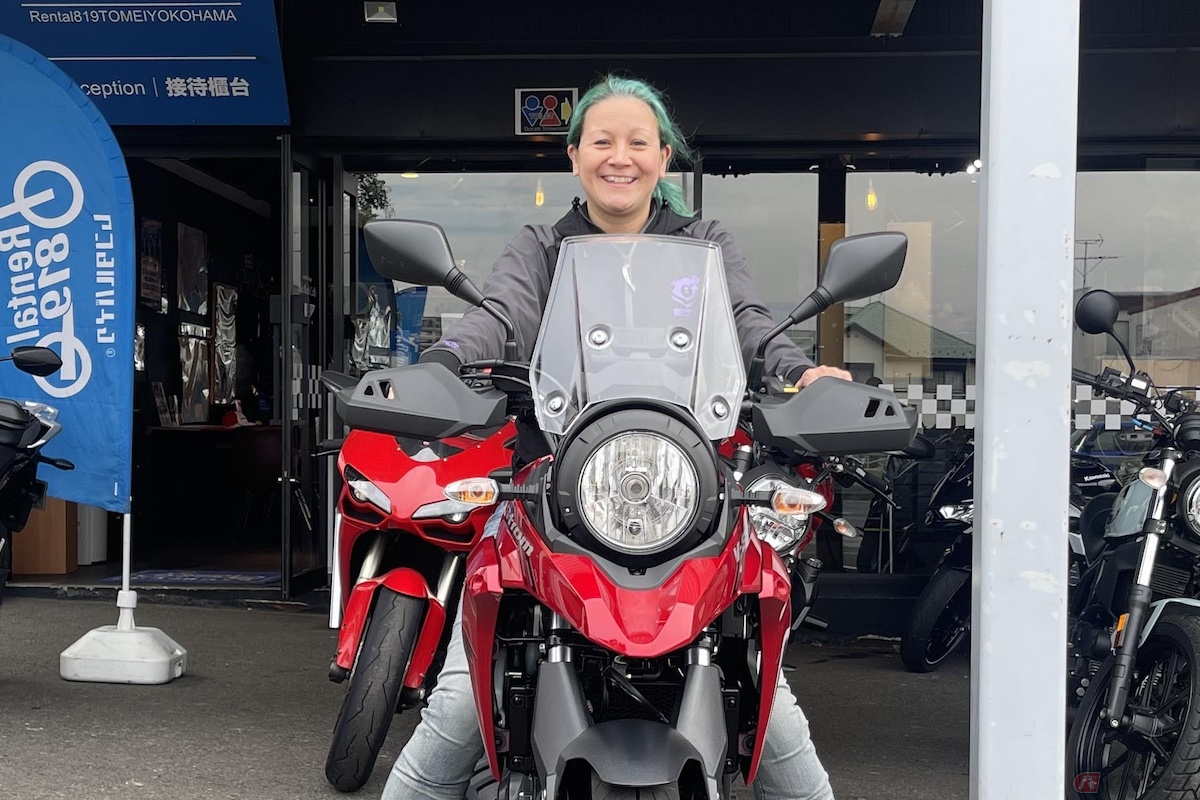 スズキの「Vストローム250」に乗ってきました