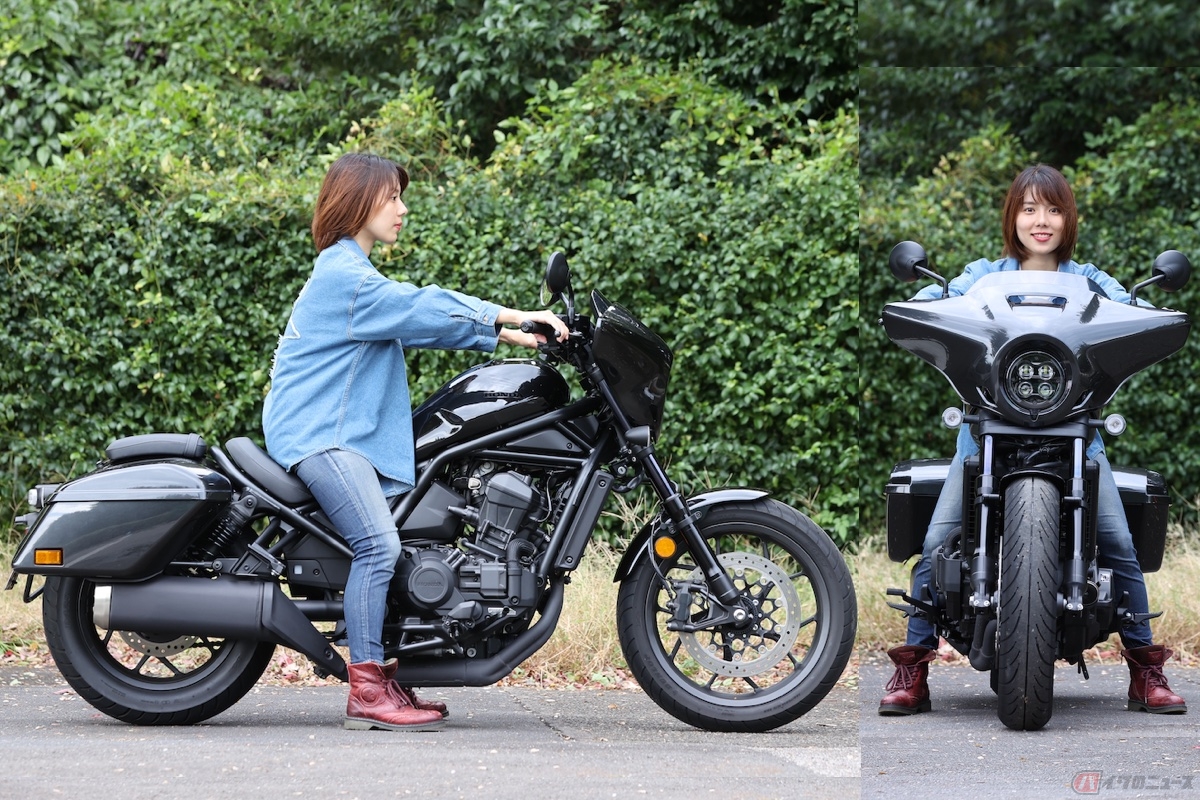 シート高は700mm、身長160cmの私がまたがると膝を曲げて余裕を持った状態で足が地面に接地する