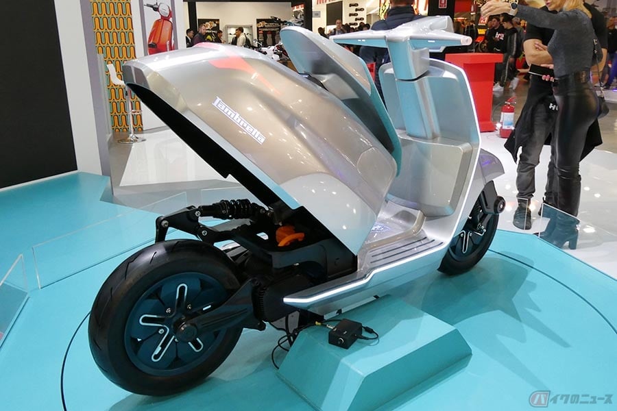 ランブレッタの新型電動スクーター「ELETTRA」