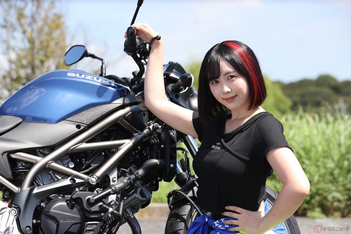 スズキのロードスポーツ「SV650」に試乗します