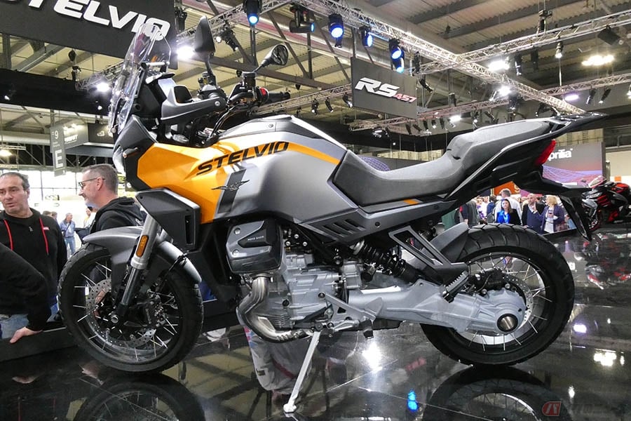 進化して復活を遂げたモトグッツィ「Stelvio(ステルヴィオ)」
