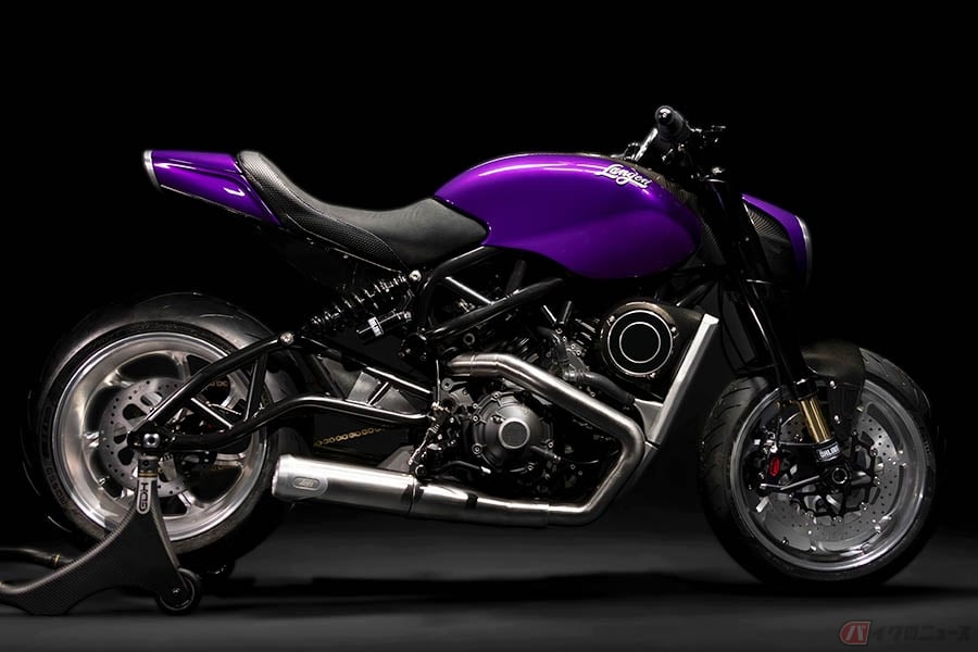 ロータックス製Vツインエンジン搭載のLangen Motorcycles「LightSpeed」