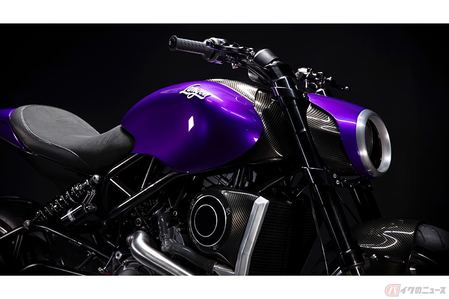 ロータックス製Vツインエンジン搭載のLangen Motorcycles「LightSpeed」