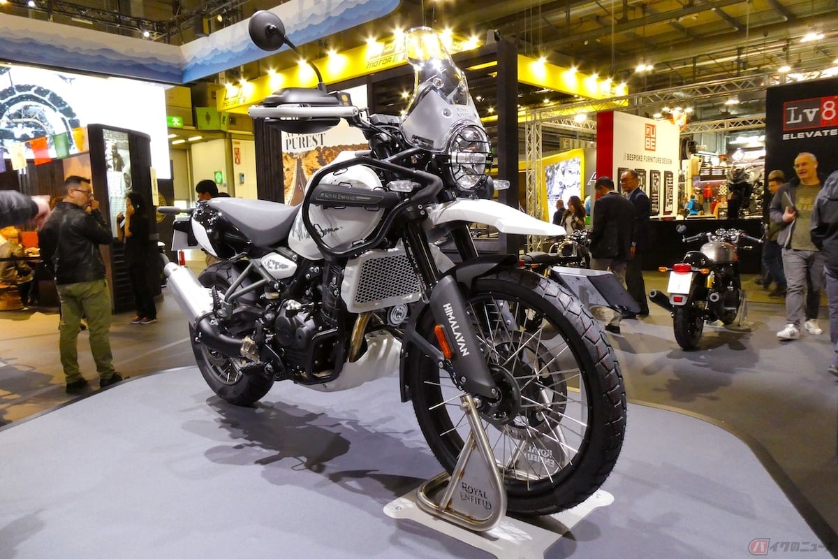 EICMA2023で発表されたロイヤルエンフィールド「ヒマラヤ450」
