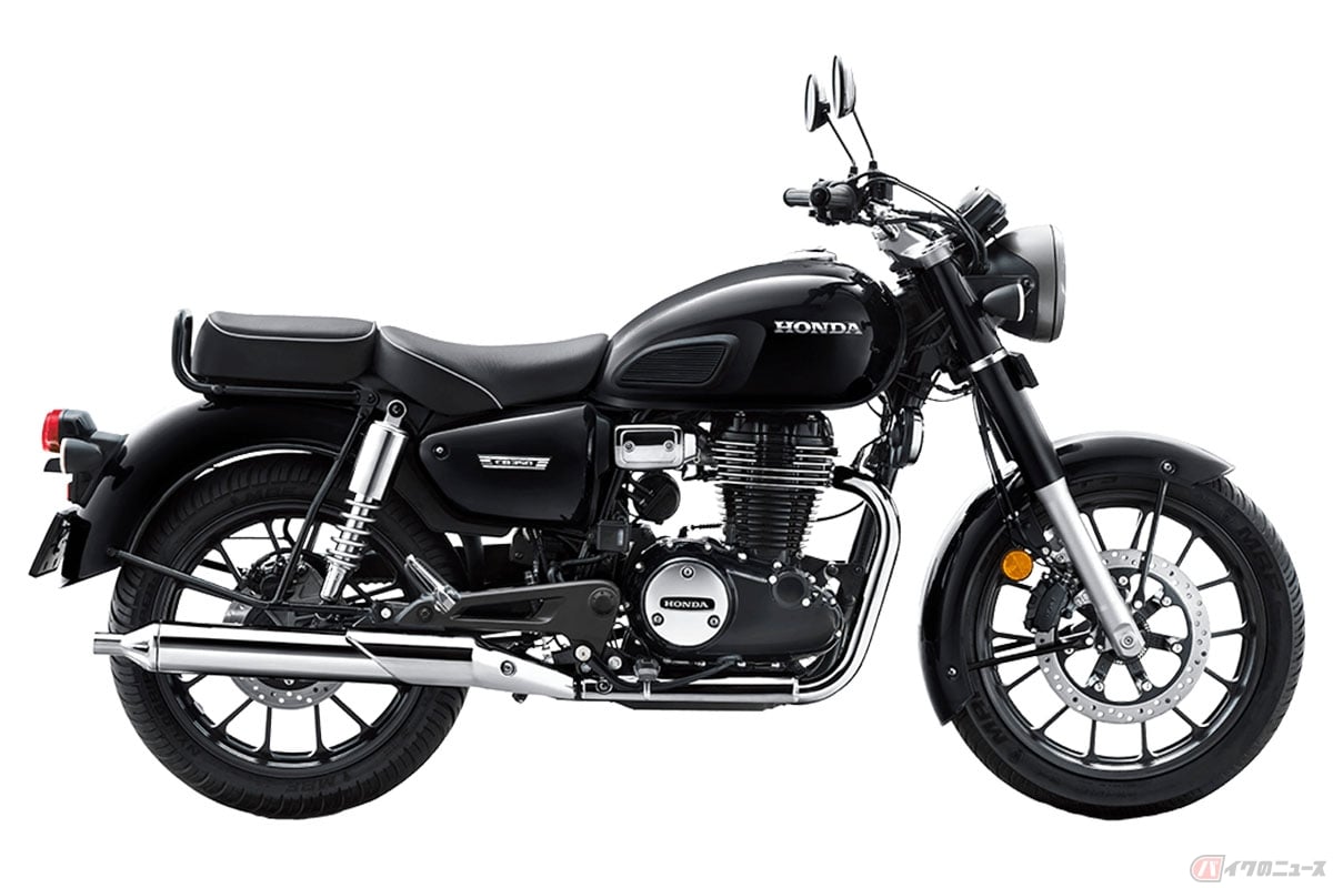 「GB350C」として日本へ導入予定のホンダ「CB350」(DLXグレード)