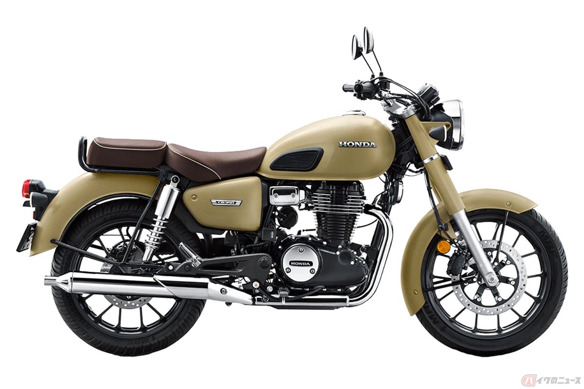 「GB350C」として日本へ導入予定のホンダ「CB350」(DLX PROグレード)