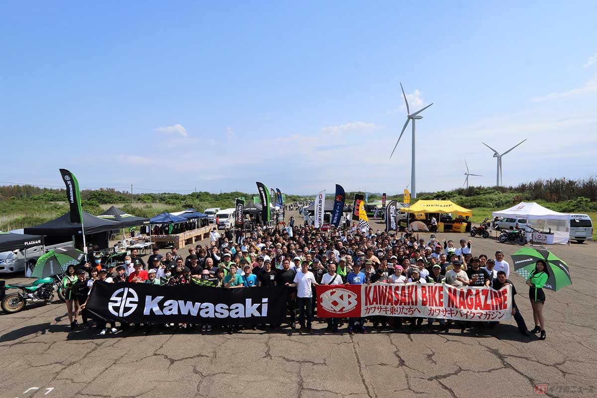 2023年6月に開催されたカワサキコーヒーブレイクミーティングin秋田の様子