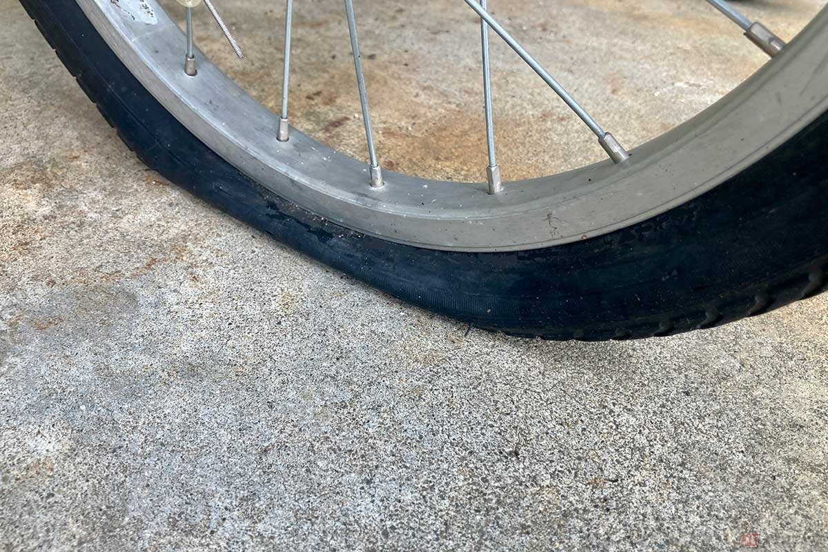 どれだけ気をつけていても、パンクを避けることは難しい……