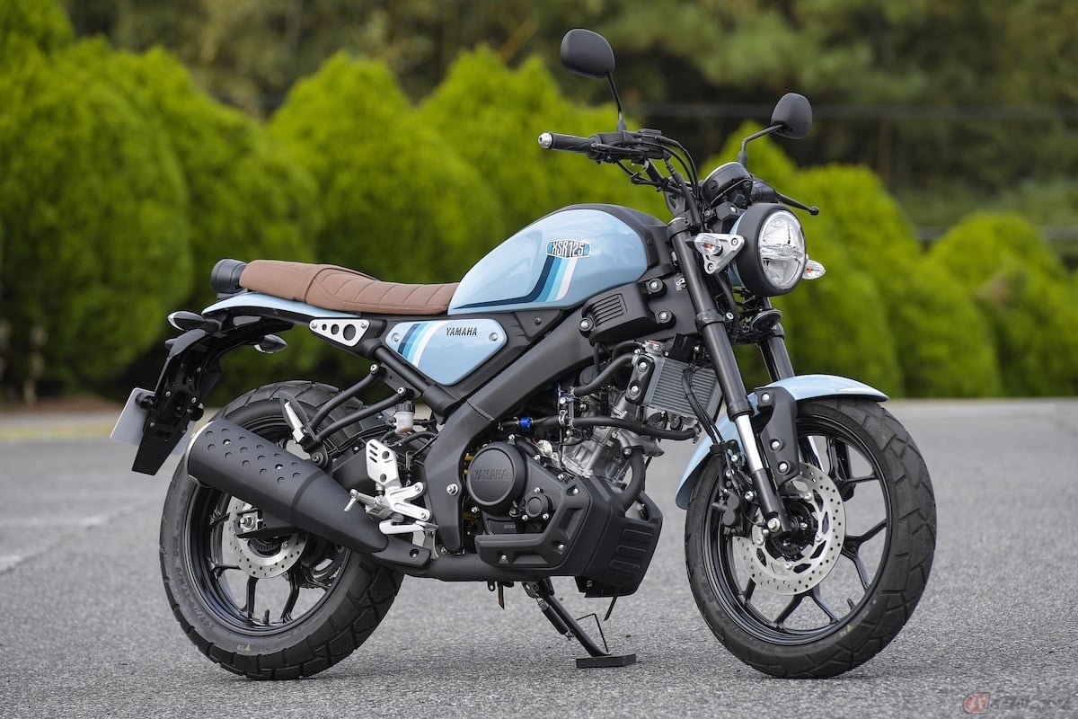 ヤマハの原付二種スポーツモデル「XSR125」カラーは、4色展開